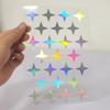 Crystal Love Star Sticker 3D Shiny Three-Dimensional Sticker Phone Notebook Diary DIY Decorative Scrapbook Sticker Girl Gift