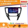 Car Radio Multimedia Video GPS  For Mitsubishi L200 5 Right Hand 2018 - 2020 Android Navigation Autoradio Screen Stereo