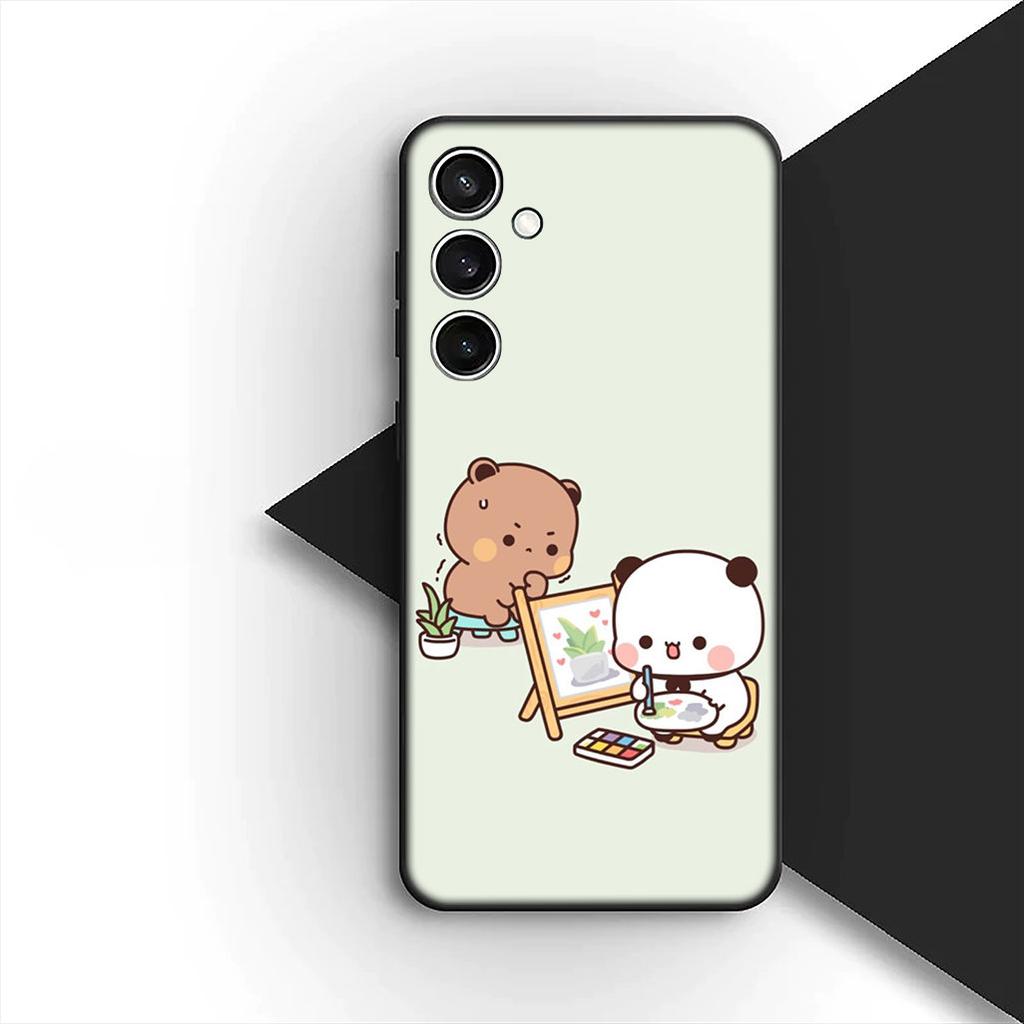 Чехол для телефона Bubus Panda Bear Dudus для Motorola Moto G86 G57 E14 E15 G14 G34 G67 G84 G24 A54 G15 Power E22
