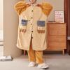 Women's Winter Robe Warm Kimono Belt Pajamas Pajamas Pajamas Flannel Plus Size Home Clothes Ladies Pajamas