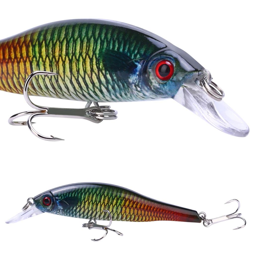 Fishing Lures Crank Baits Bass Minnow Baits Life-like Swim Baits for Bass Trout Carp Fishing Baits