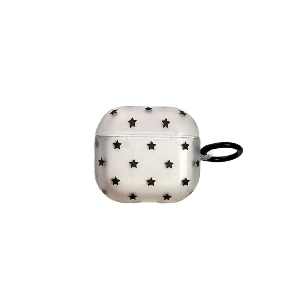 Простые черные звезды для чехла наушников AirPods1 Apple 1/1-го поколения airpodspro1 защитный чехол милый