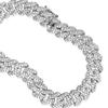 MACIER [S925] Pave Cushion Bracelet (Silver)