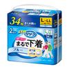 Relief Pants Just Like 2 L 34 Pieces [Old Package] Type, Underwear, Servings, Blue, Size,