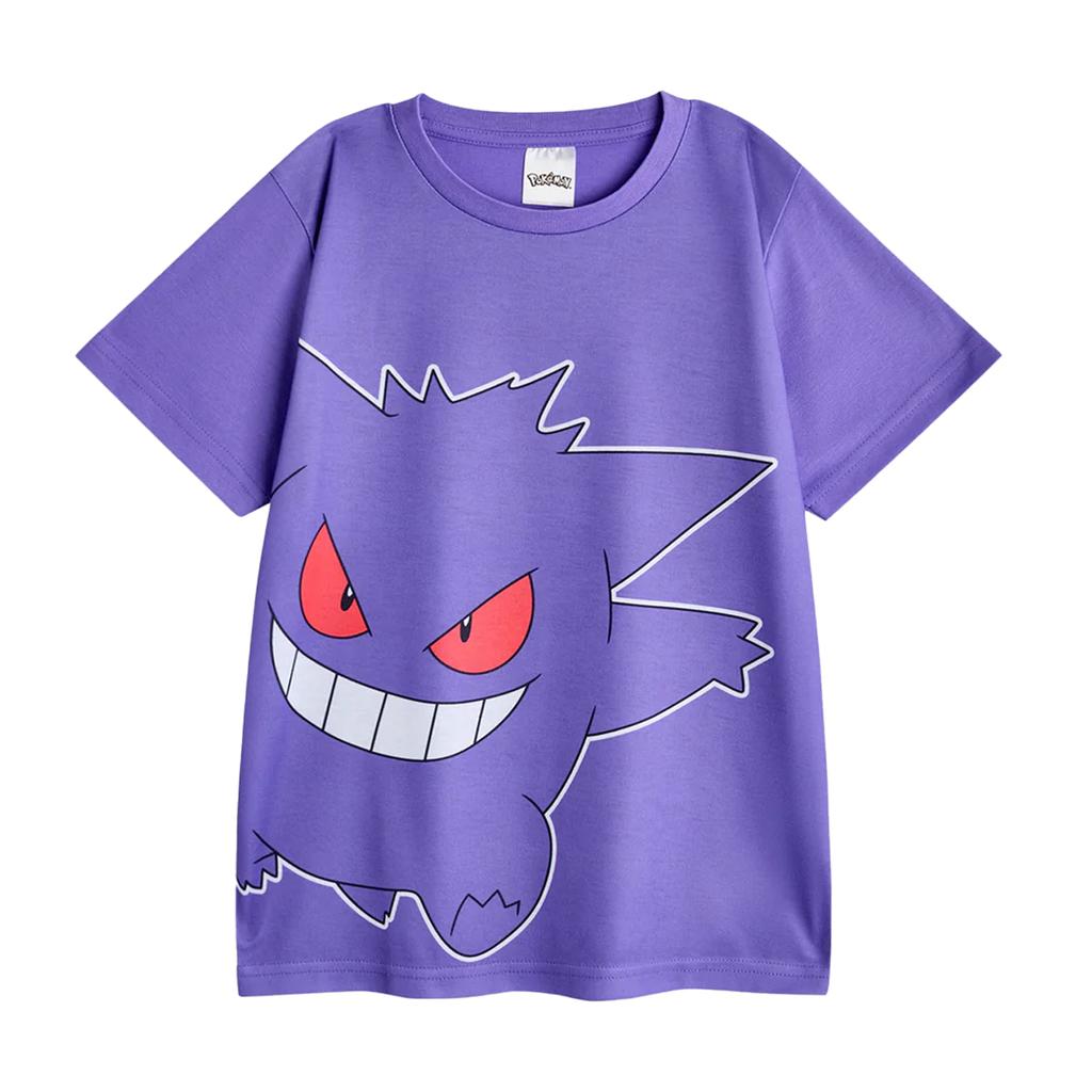 POKEMON Boys Characters Short-Sleeved Long Pajamas Set (Pack of 3)