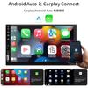 Zmart 7-дюймовая автомобильная магнитола 1DIN Android Auto медиаплеер