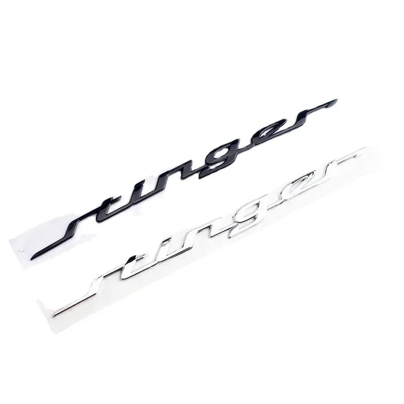 AHS1 Suitable for Kia personalized three-dimensional English stickers side mark decoration rear tail mark modified body stickers