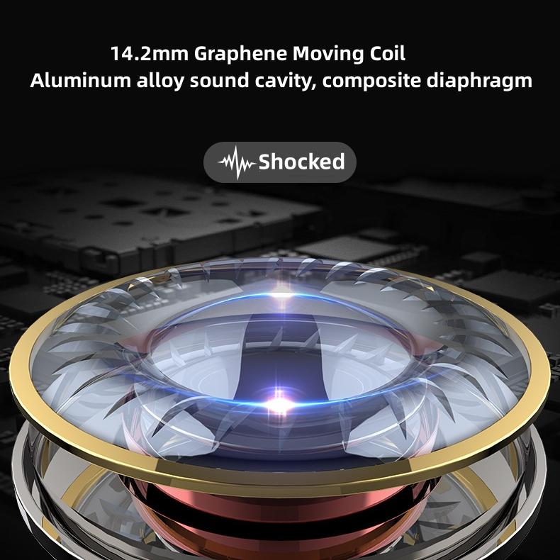 VAORLO Цифровые проводные наушники Type-C, совместимые для iphone 15, Samsung, Xiaomi, Huawei, 3,5 мм, стереонаушники с супер басами, спортивная гарнитура