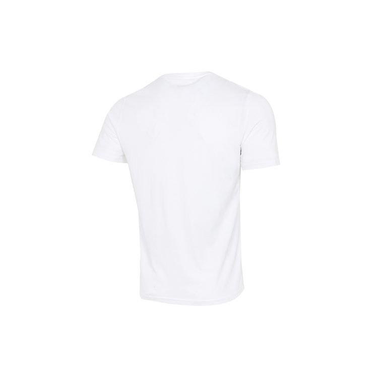 Puma Спортивная футболка с круглым вырезом и коротким рукавом с цветным логотипом и принтом в виде блока, мужские топы, белая 845864-52