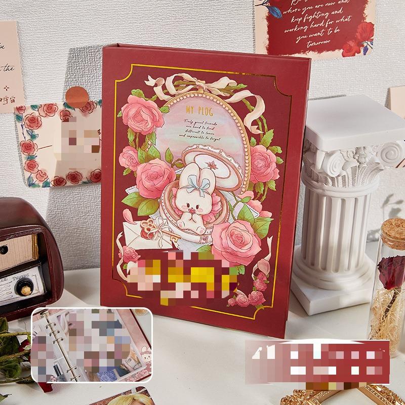 Y2K American Retro Pink Black Butterfly Card Альбом Эстетическая лазерная обложка Girl Kpop 3-дюймовая фотокарточка Сборник Книга 80 шт. Слот для карт