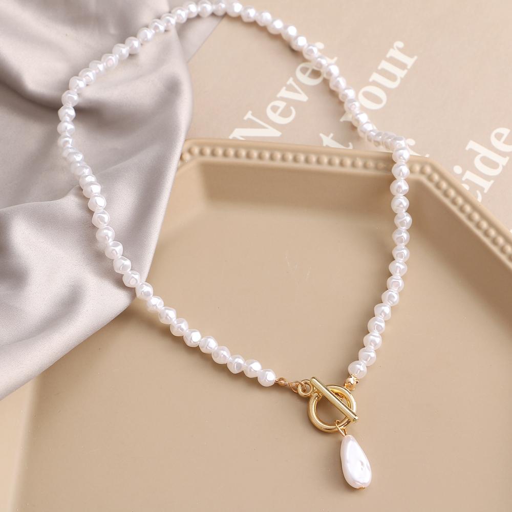 Нерегулярное ожерелье с подвеской OT, женское ретро геометрическое искусство, свежее ожерелье, дикое ожерелье, ювелирные изделия