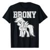 My Little Pony Дружба — это чудо Брони Колледжный Стиль Футболка