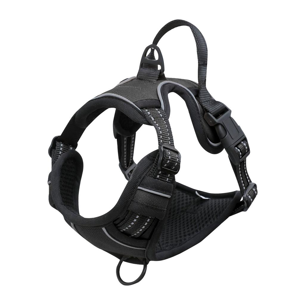 Dog Chest Strap, Adjustable Soft Padded Dog Vest, Easy Walking Reflective Pet Vest For Medium Dogs