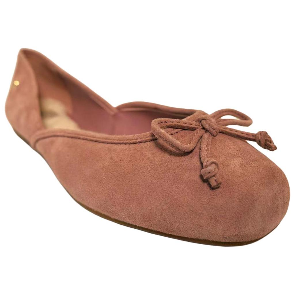 UGG Женские повседневные ботинки из овчины Lena Flat, цвет Daybreak Pink, 1099872-PDW
