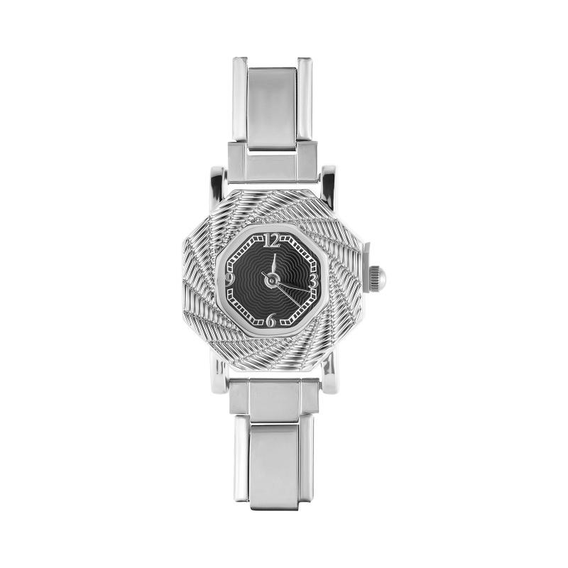 Vintage Luxury High Quality Women's Men's Stainless Steel Windmill Shaped Watch Bracelet For Friend Birthday DIY Jewelry Gifts