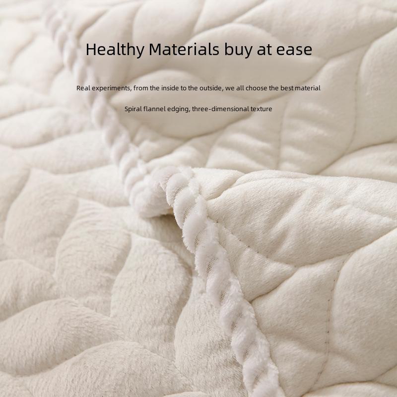 Jiajia Plush Sofa Cushion and Cover - Retro, Simple Design for Autumn and Winter