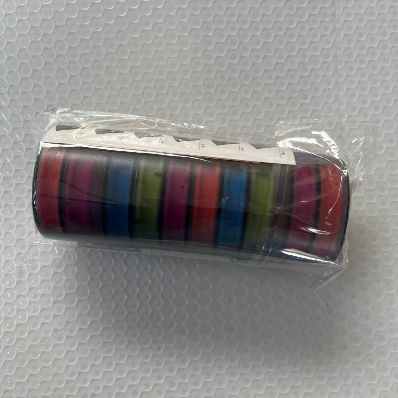 Силиконовый чехол для рыболовной лески Радужный цвет Двойная намотка Пластина Прочный чехол для рыболовной лески Рыболовные инструменты