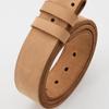 Pure Cow Leather Genuine Leather Belt Vintage Alloy Buckle Belt  For Jeans Trousers