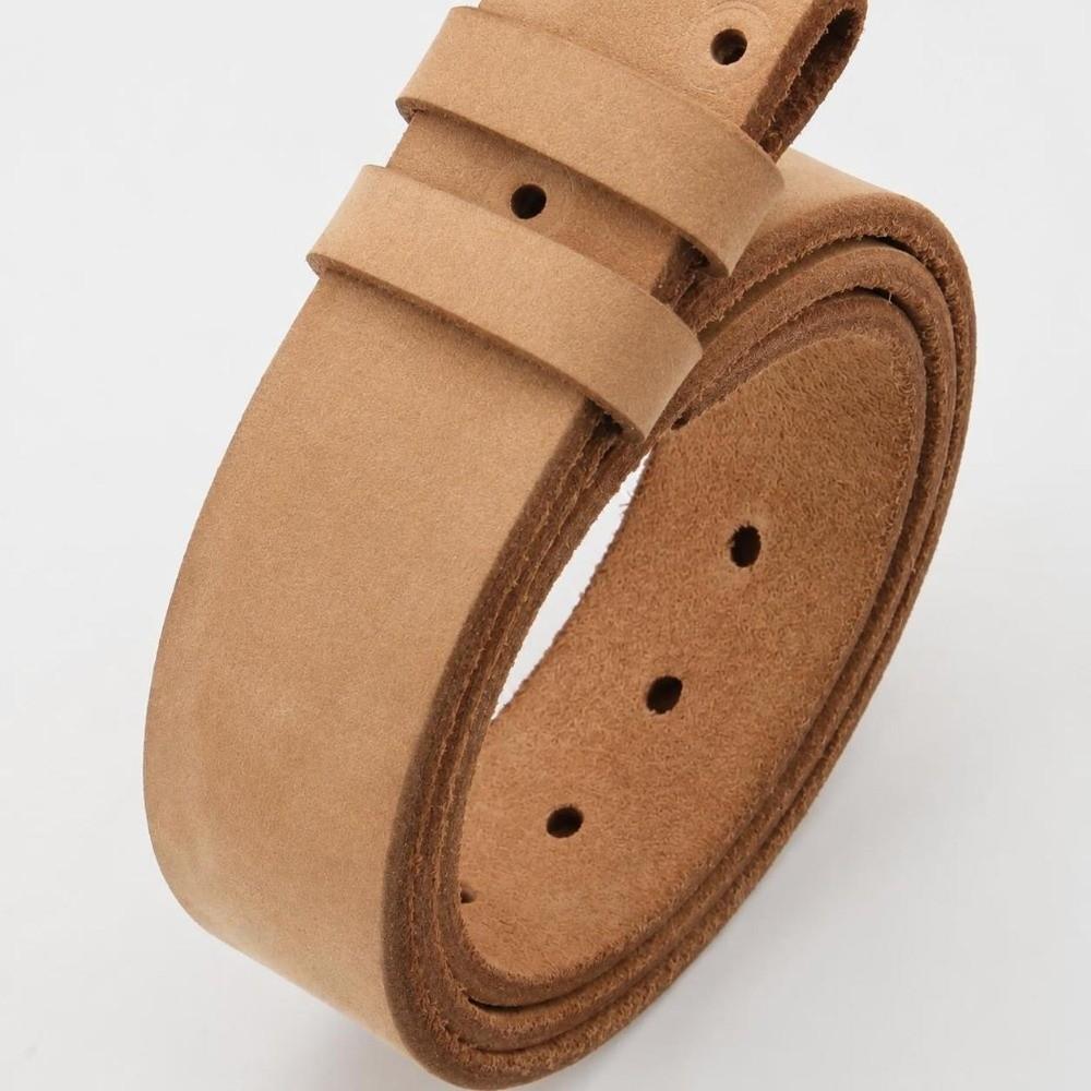 Pure Cow Leather Genuine Leather Belt Vintage Alloy Buckle Belt For Jeans Trousers