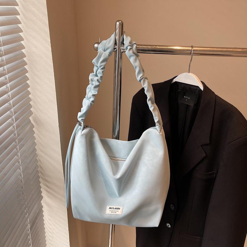 Повседневная сумка большой вместимости, женская новая расслабленная сумка-мессенджер через плечо для поездок на работу, сумка-тоут для студентки