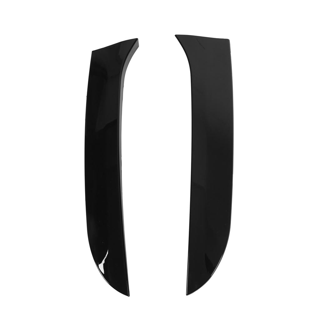 1 Pair Left Right Gloss Black Rear Window Side Spoiler Wing Car Modification Replacement for MK6
