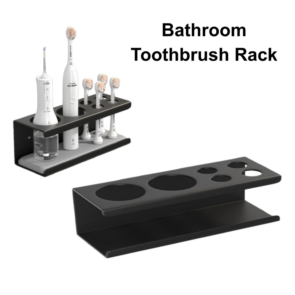 No Drilling Toothbrush Holder with Diatom Base Toothpaste Holder New Toothbrush Rack Home Use