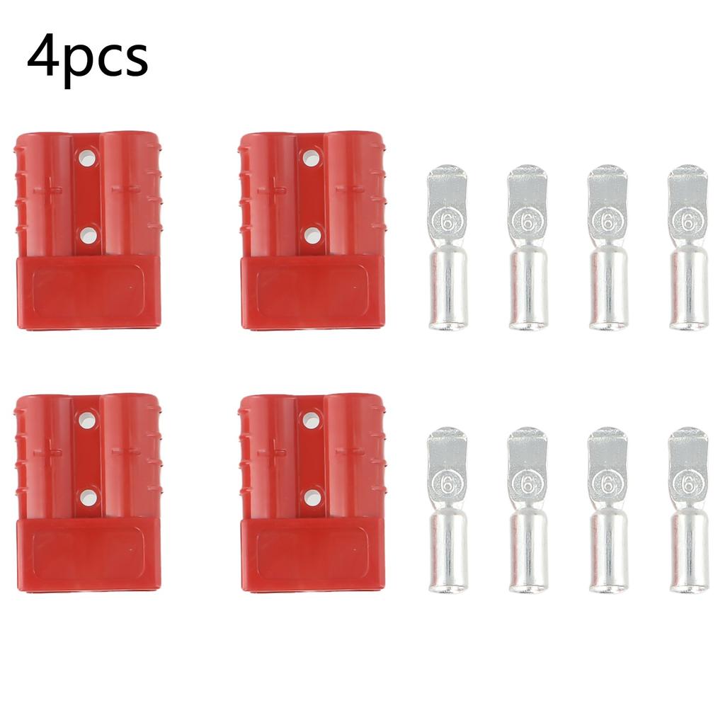 4X 50AMP ДЛЯ ANDERSON Разъем для кабеля, клемма для аккумулятора вилочного погрузчика