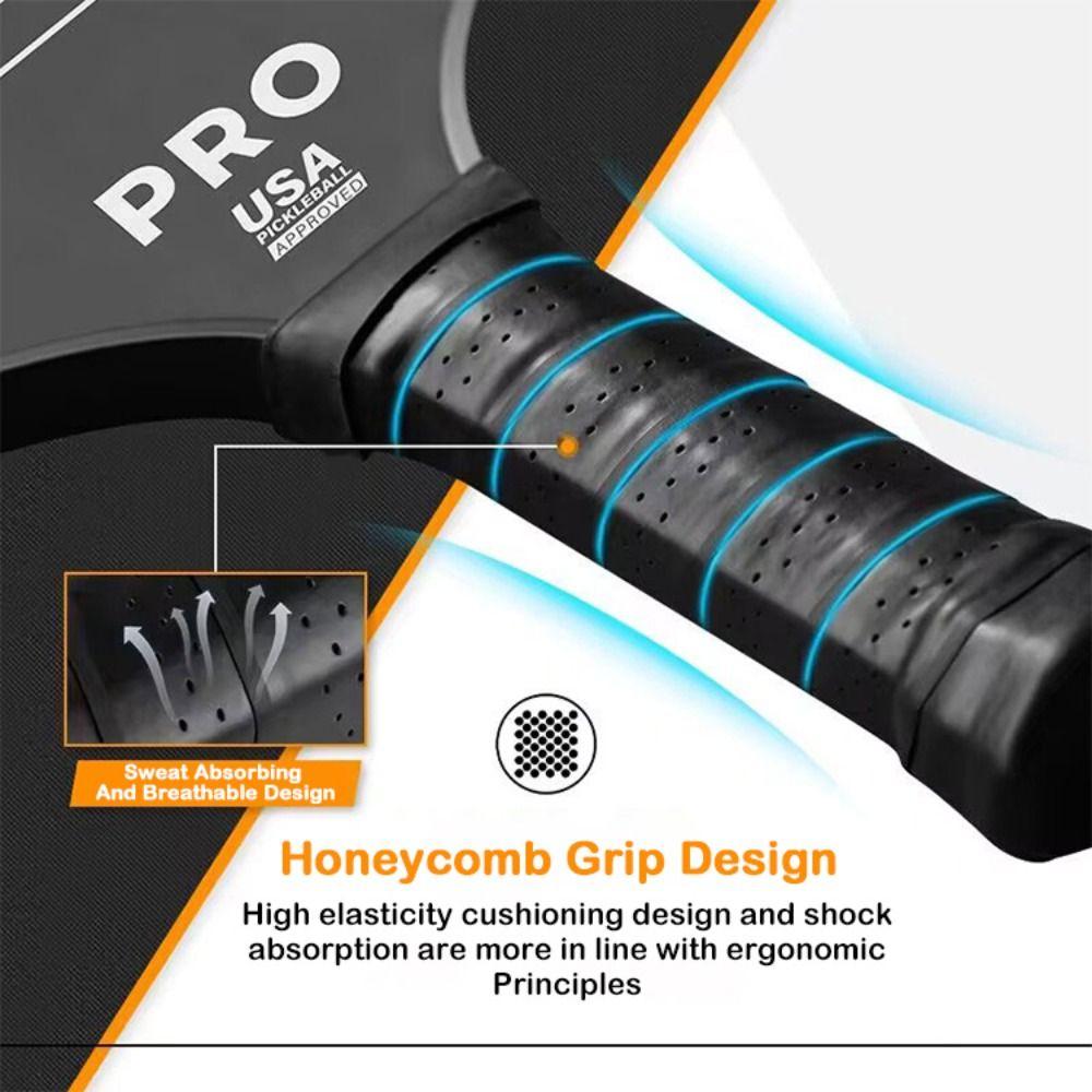 T700 Pickleball Rackets Set 16MM Pickle Ball Paddle Fashion Professional Game Supplies