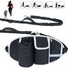 Outdoor Pet Fanny Pack Belt Leash, Multi-Functional Sports Running Fitness Training Dog Walking Fanny Pack
