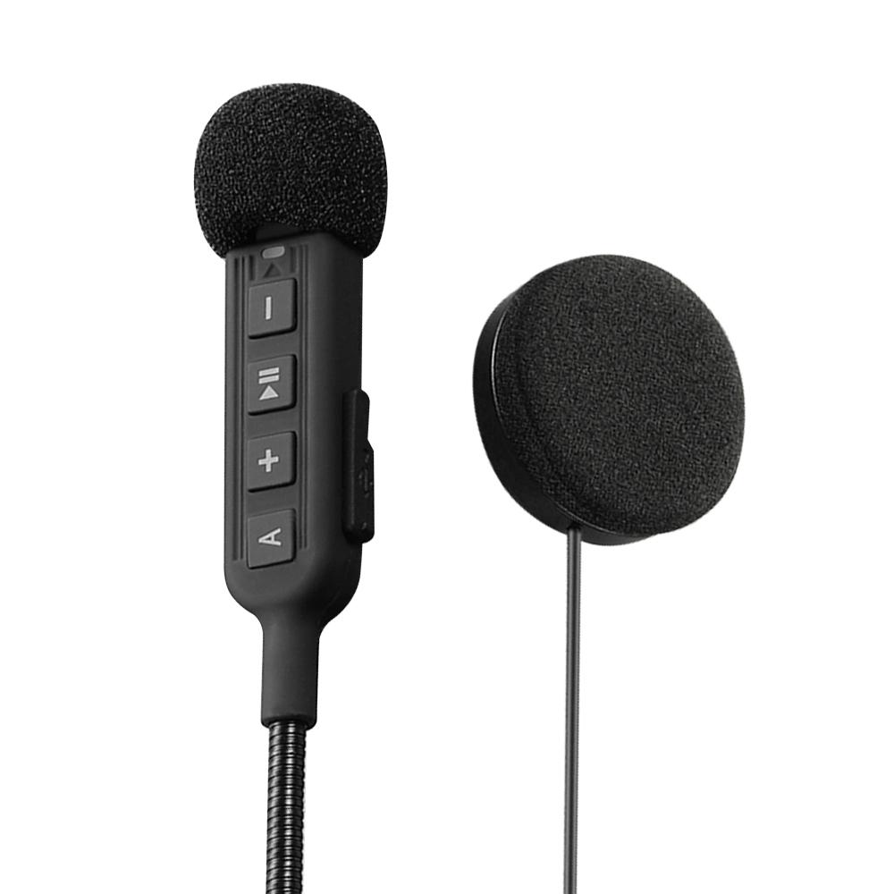 BT30S Мотоциклетный шлем Гарнитура Bluetooth 5.3 Беспроводные наушники Handsfree Call Kit Стерео для мотоциклиста MP3-плеер