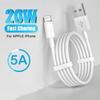 USB Cable For iPhone 14 13 12 Pro Max Mini XR XS Fast Charging Phone Date Cable For iPad Charger Wire Cord Accessories