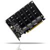 PH44 NVME 4-Disk PCIE Signal Split Array Card Array Card M.2 NVME SSD