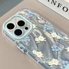 Букет Сломанных Цветов для Чехла для Мобильного Телефона IPhone15promax 14 Прозрачный для Apple 16pro Перьевой Кремовый Чехол 12
