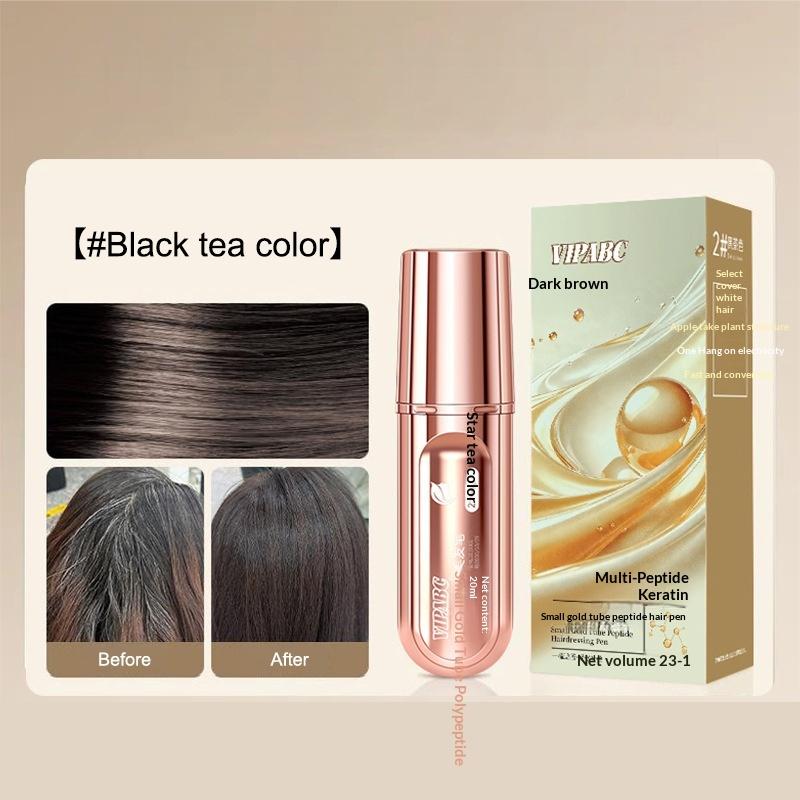 Quick Hair Styling Pen For Instant Touch Up Hair Dyeing Stick Roots Coverage For Busy Workdays And Nights