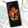 Черный мягкий чехол для телефона для Samsung Galaxy S22 S21 S20 Ultra FE S9 S8 S10 Plus Note 20 10 9 Fundas Cover Genshin Impact Xiao Mona