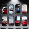 Чехол для телефона COOL-Cars Fa 488 для Samsung S25, S24, S21, S22, S23, S30, Ultra, S20, Plus, Fe, Note, 5G Черная крышка