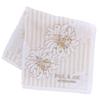 Paul Joe Chrysanthemum Stripe Handkerchief Hand [PAUL&JOE ACCESSOIRES] & & (Ivory) Women's Towel, Approx. 25cm, 000287-0006-03