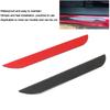 2Pcs Carbon Fiber Car Door Sill Scuff Plate Pedal Trim Accessory 3.65x25.3cm