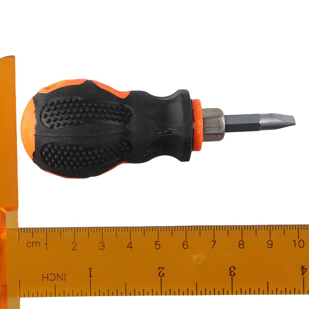 Короткая ручка шлицевой отвертки многоцелевой ремонтный инструмент крестовая дрель телескопическая