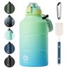 FJbottle Liter Vacuum Insulated Water Bottle with Direct Sports Jug Sports Sports Drink Large Portable Wide Easy To Stainless Steel Bottle with