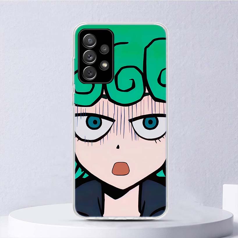 Мягкий чехол One P-Punch-Man Tatsumaki для Samsung Galaxy A52 A42 A32 A22 A12 A02S Чехол для телефона A50 A51 A70 A71 A41 A31 A21S A40 A30