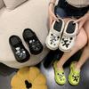 Thick-soled Hole Shoes Women's Summer Outer Wear Heightening New Cute Beach Non-slip Bag Head Cool Slippers