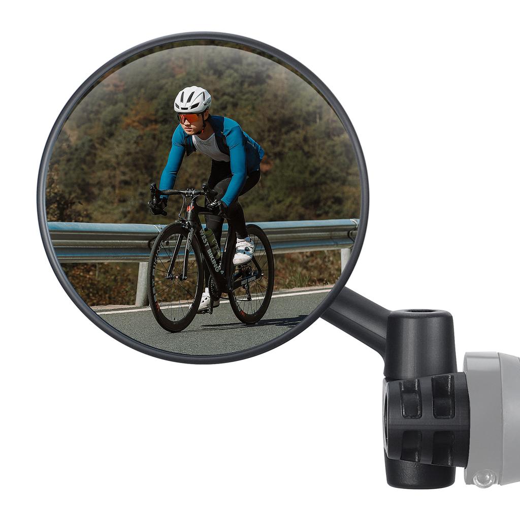 Заглушка на руль велосипеда Зеркало заднего вида Регулируемый руль велосипеда Антибликовое зеркало Складной велосипед