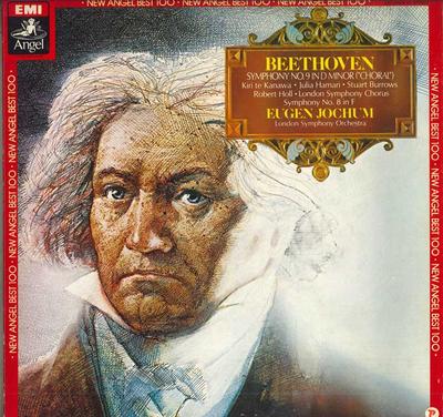 LP Пластинка ЕВГЕНИЙ ЙОХУМ, ЛОНДОНСКИЙ СИМФОНИЧЕСКИЙ ОРКЕСТР - Бетховен: Симфония №. 9 Припев, S EAC8103435 ANGEL Япония Классический Б/У