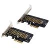 Адаптерная карта PCI-E X4 для NVMe PCIe M.2 SSD, полноскоростной 32 Гбит/с, PCI-E M.2 с кронштейном для SSD размером 2230-2280, адаптер M2 Pcie