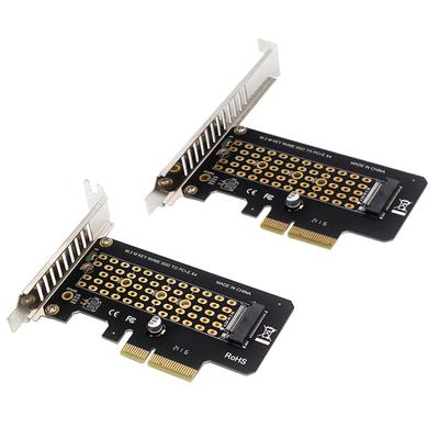 Адаптерная карта PCI-E X4 для NVMe PCIe M.2 SSD, полноскоростной 32 Гбит/с, PCI-E M.2 с кронштейном для SSD размером 2230-2280, адаптер M2 Pcie