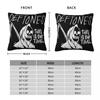 Metal Punk Deftones Pillow Case Rock Music Cushion Covers Creative Zipper Decorative Throw Pillow Case Cover For Home 18"X18"