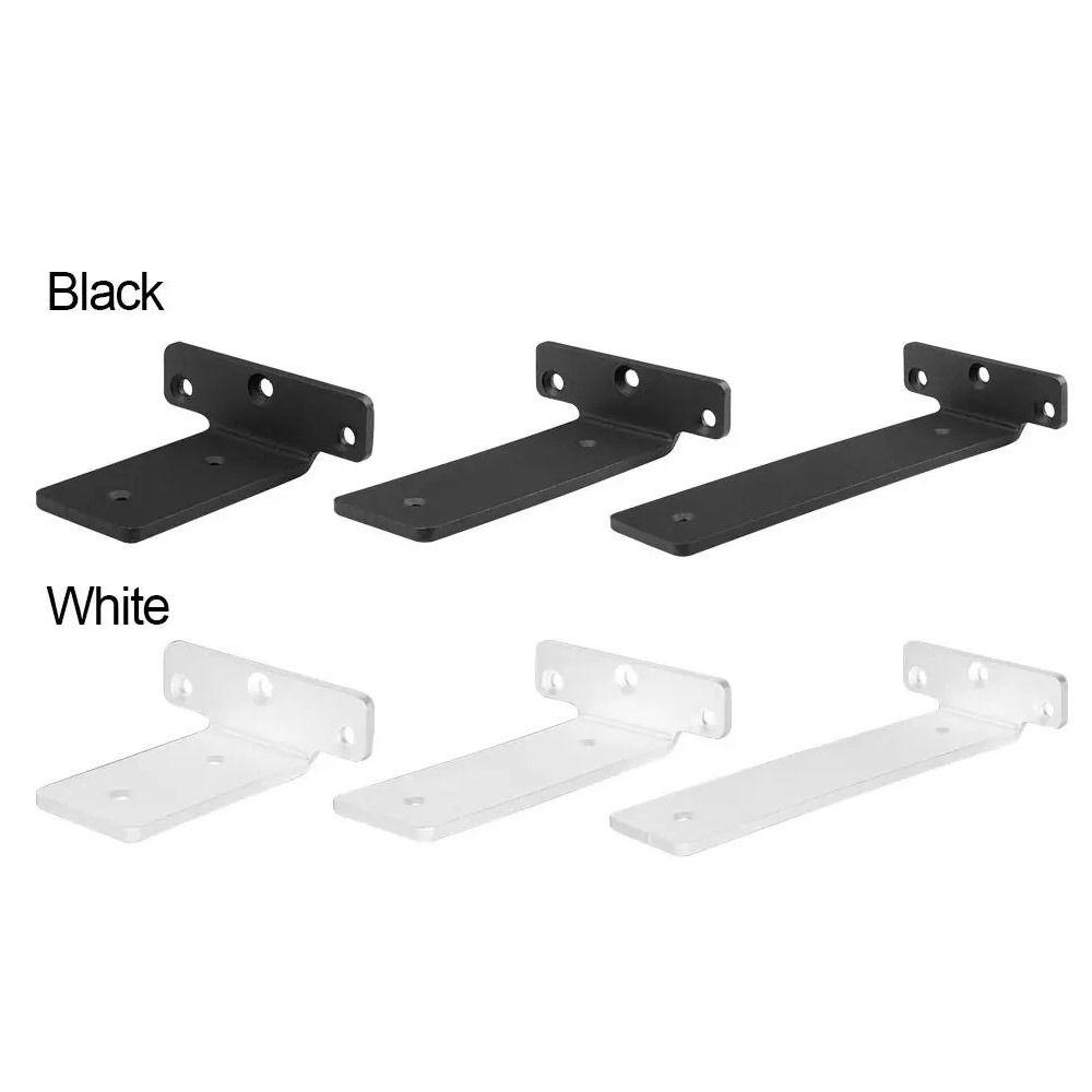 Настенный кронштейн для полки Прямоугольный держатель для полки Держатель для мебели Скрытый кронштейн для полки Стол