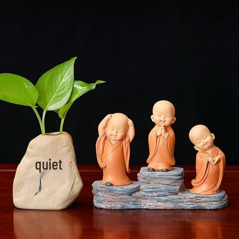 Дзен Хуэйнэн Маленький монах Настольное украшение для домашнего декора