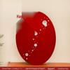 Pink Wedding Floral Art Double Happiness Ornament for Bedroom and Living Room Decor Set